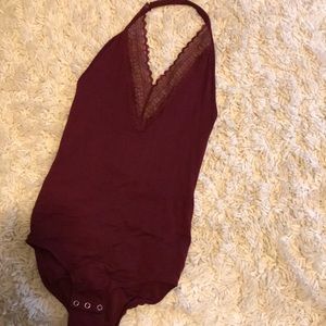 American Eagle halter bodysuit